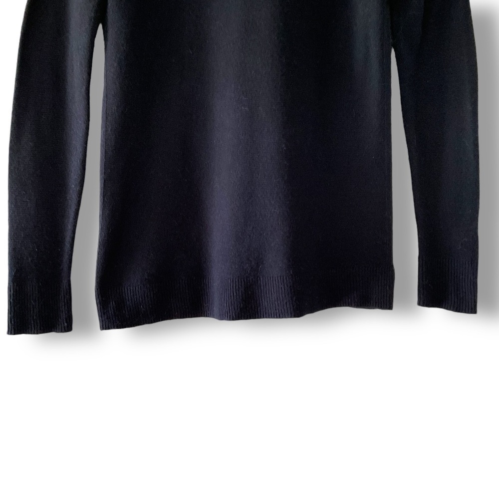 Madewell Kimball Colorblock Sweater Sz S Blue Gray Merino Wool Alpaca Blend - Picture 11 of 14